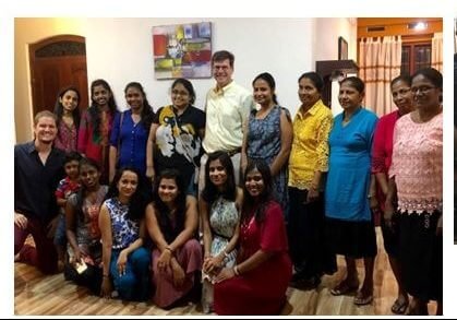 Dinner outing with the team