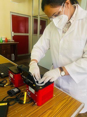 Covid PCR testing at the Department of Microbiology