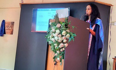 Prof. Gayani's SLMA Oration at University of Jaffna