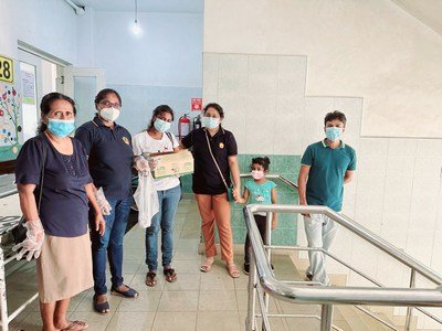 Alms to the Cancer Ward, Teaching Hospital Karapitiya.