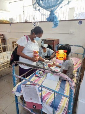 Alms to the Cancer Ward, Teaching Hospital Karapitiya.