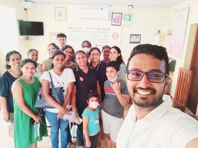 Alms to the Cancer Ward, Teaching Hospital Karapitiya.