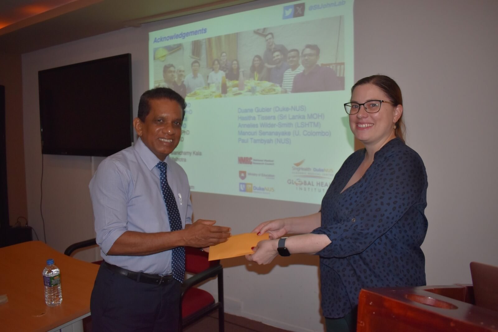 Prof. Ashley St. John and Mr. Sidharth Malhotra's Visit April 2024