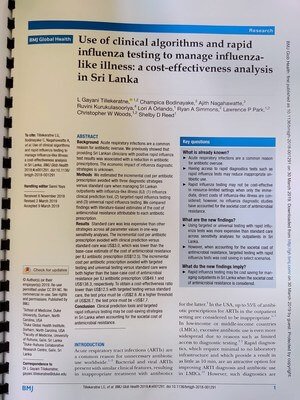 Congratulations to the Duke-Ruhuna team for being awarded with the President's awards! image 2