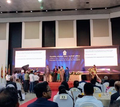 Congratulations to the Duke-Ruhuna team for being awarded with the President's awards! image 1