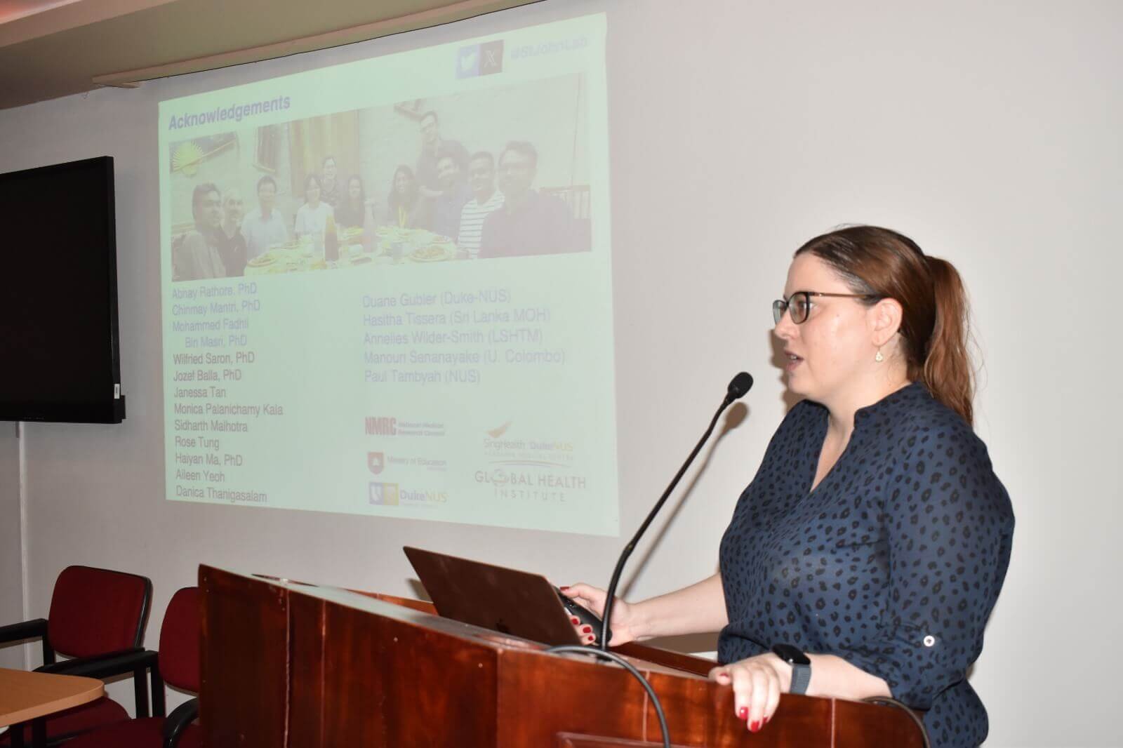 Prof Ashley St. John and Mr. Sidharth Malhotra’s visit to the Ruhuna-Duke Centre for infectious Diseases