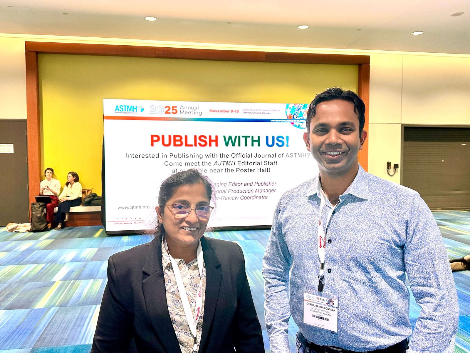 Prof. Lakmal Fonseka Presents at ASTMH 2025 image 1