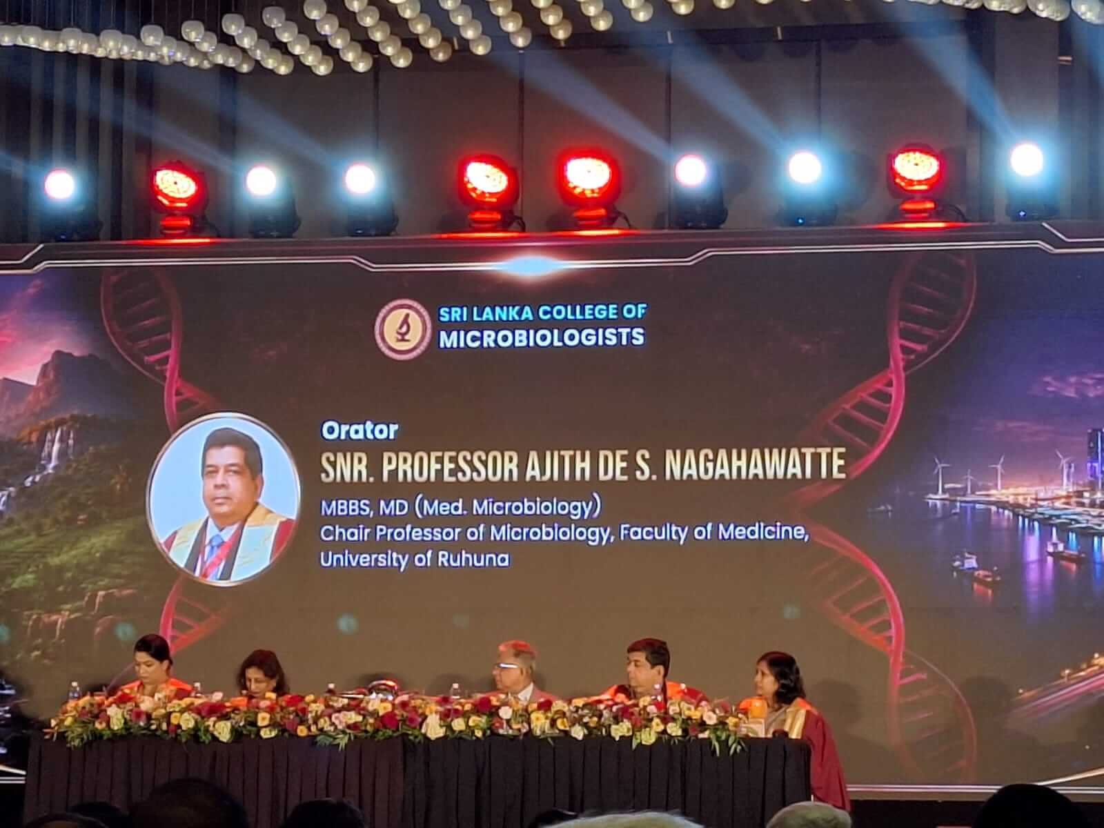 Former Head Senior Professor Ajith Nagahawatte Delivers the Dr. Siri Wickremesinghe Memorial Oration 2026 image 1
